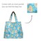 Wrapables Medium Foldable Tote Nylon Reusable Grocery Bag (Set of 2), Silly Owls